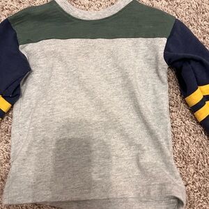 Kids Colorblock Long Sleeve Shirt